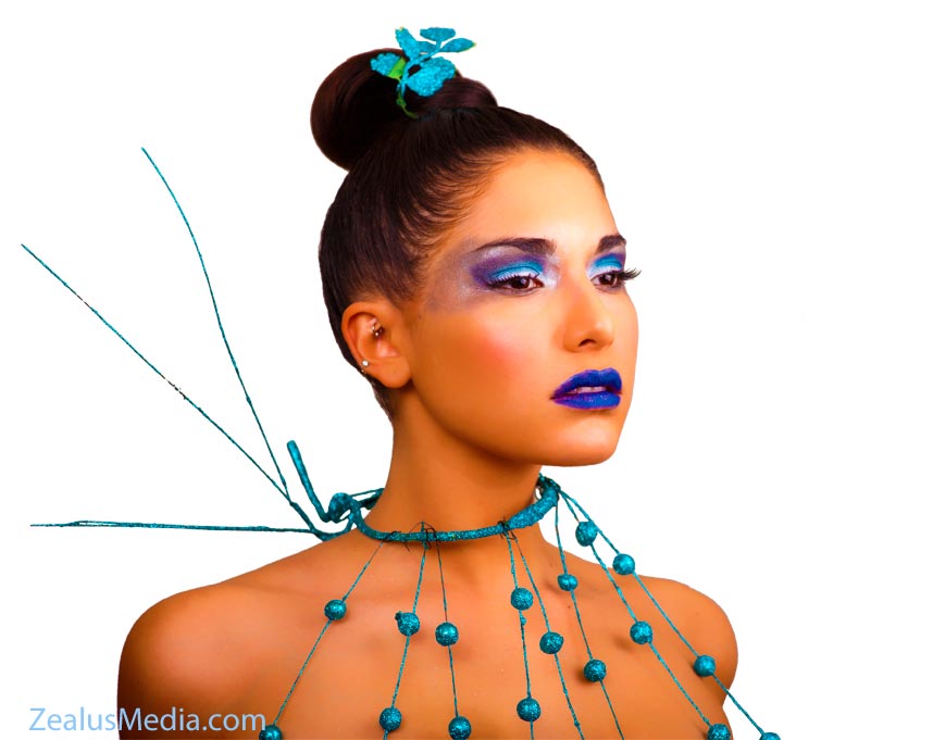 Nikki - Creative makeup by Renee - (C) ZealusMedia.com