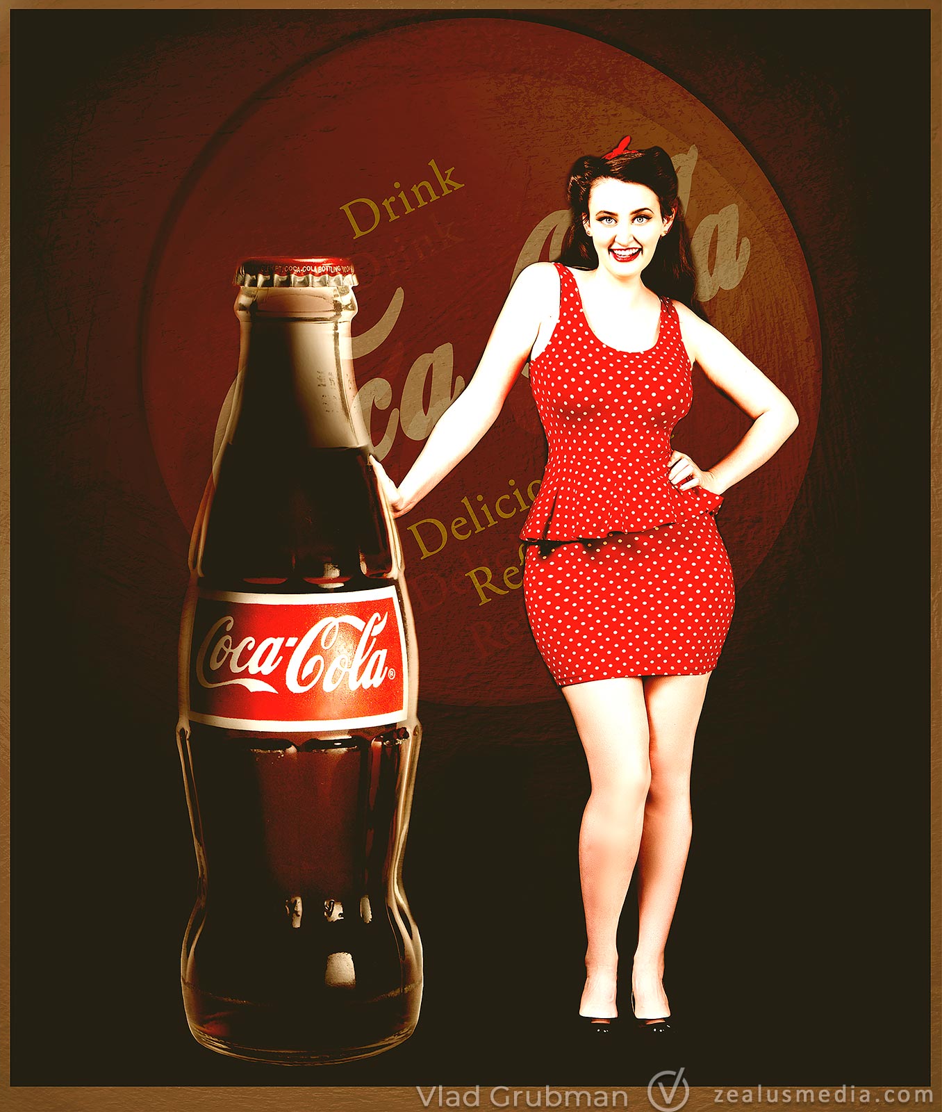 vintage coca cola poster